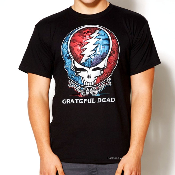 Liquid Blue Other - Grateful dead Steal Your Face T-Shirt M NWT